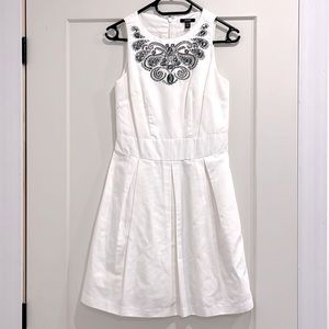 JACOB White dress with sequins
